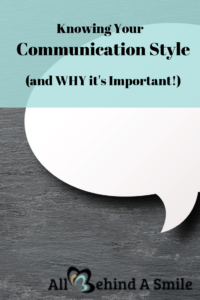 Knowing your communication style (and why it's important) over image of a speech bubble