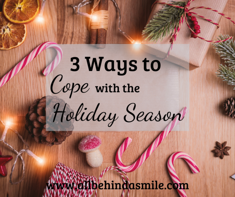 3 Ways to Cope with the Holiday Season