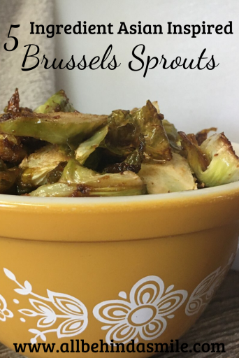 5 Ingredient Asian Inspired Brussels Sprouts