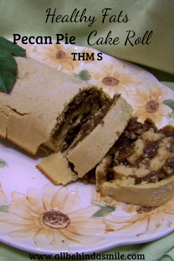 Pecan Pie Cake Roll